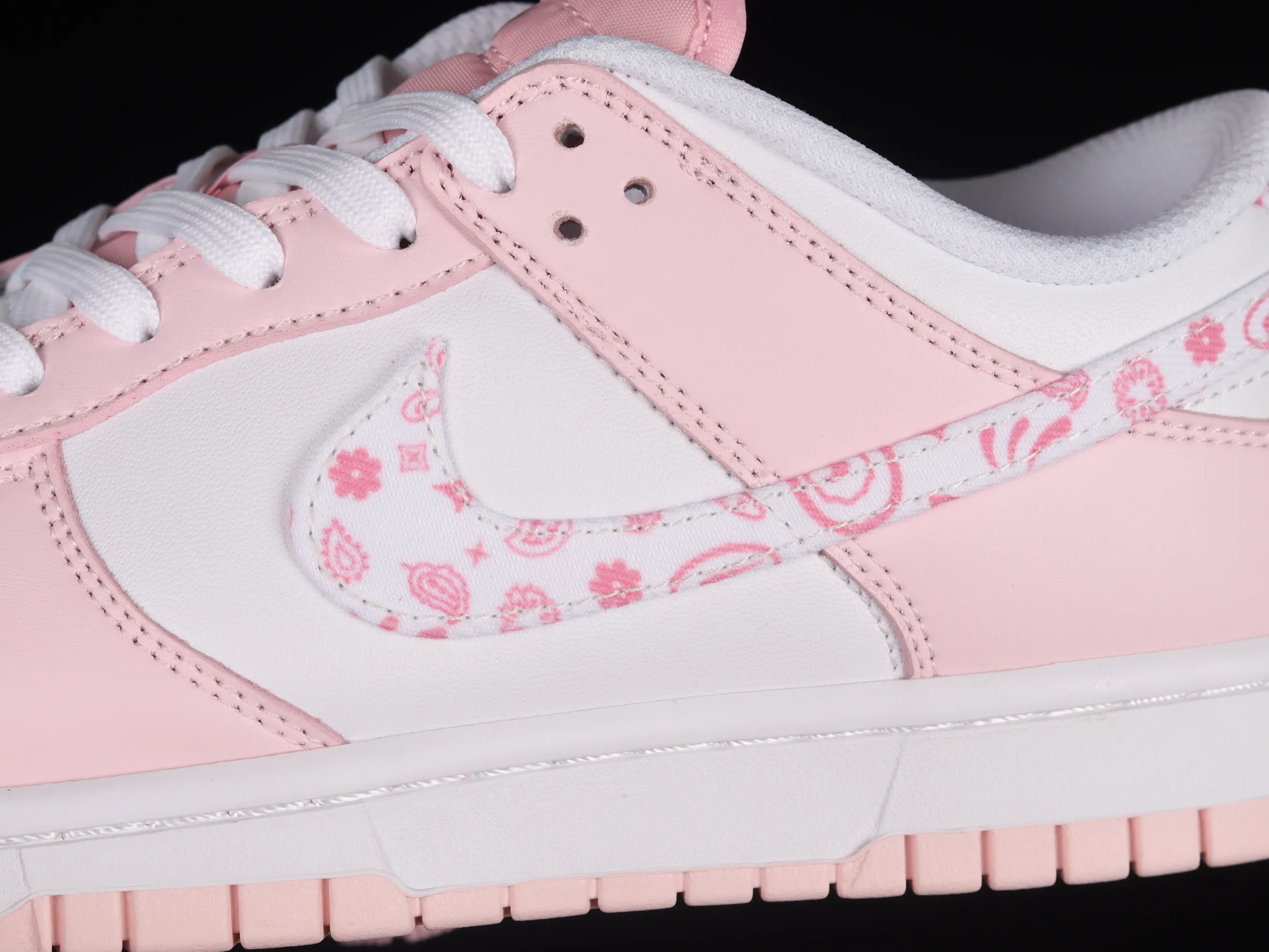 All categories Nk SB Dunk series Nk SB Dunk Low low-top sneakers Nk Dunk Low "Pink Paisley" Sakura pink SB low-top sports and leisure sneakers FD1449-100